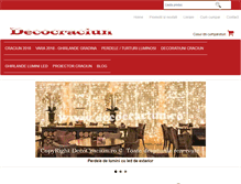 Tablet Screenshot of decocraciun.ro